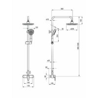 Deante Cascada Peonia NAC 016M Image #2