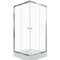 Triton Вента Хром А1 90х90 (прозрачное стекло) Image #1