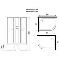 Niagara Eco E90/80/40L/TN/BK 90x80x195 Image #12