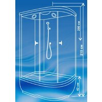 Водный мир Cтандарт ВМ-886 Е L 80x120 (матовое стекло) Image #2