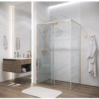 Grossman Galaxy 130x80x195 120.K33.01.1380.32.00 (золото сатин/прозрачное стекло) Image #17