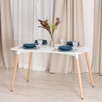 TetChair John mod. T1001 White (Белый/Natural (натуральный) Image #5