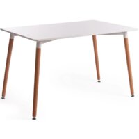 TetChair John mod. T1001 White (Белый/Natural (натуральный)