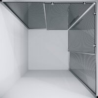 Niagara Nova NG-4622-34 80x80x195 (хром/рифленое стекло) Image #7