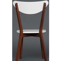 TetChair Maxi жесткое сиденье (белый/бук коричневый) Image #5