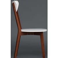 TetChair Maxi жесткое сиденье (белый/бук коричневый) Image #4