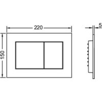 Saniteco KW-9003W Single Hole + TECE 9400414 Image #29