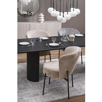 Halmar Bolero 160-250/90/76 (черный дуб/черный) Image #3