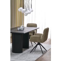 Halmar Bolero 160-250/90/76 (черный дуб/черный) Image #7