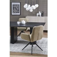 Halmar Bolero 160-250/90/76 (черный дуб/черный) Image #6