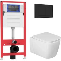 Oliveeka OL-MQ-003 + OL-G1 + OL-E12-MB (черный матовый)