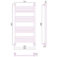 Сунержа Богема+ прямая 1000х500 032-0220-1050 Image #3