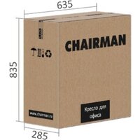 CHAIRMAN CH425 (экокожа, серый) Image #8