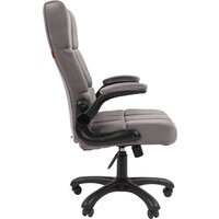 CHAIRMAN Home 444 (велюр, Т-55 серый) Image #3