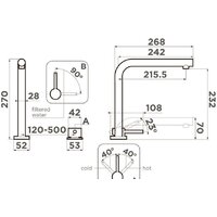 Omoikiri Nara 2 Plus-BN (нержавеющая сталь) Image #2