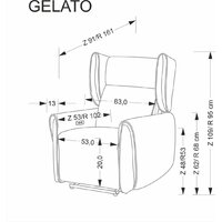 Halmar Gelato (бежевый) Image #2