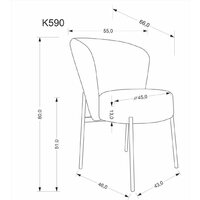 Halmar K590 (серый) Image #12