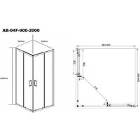 Aquabath AB-04F-900-2000-GY Image #11
