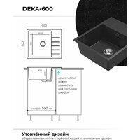 Polygran Deka 600 (черный) Image #4