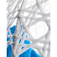 M-Group Для двоих Люкс 11510110 (белый ротанг/синяя подушка) Image #3