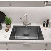 Mixline Pro 552935 (черный графит, с сифоном) Image #6