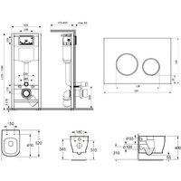 Lavinia Boho Relfix Bell Pro Rimless 6 в 1 77050132 (черное стекло) Image #2