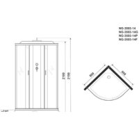 Niagara NG-3503-14G 80x80x215 Image #4