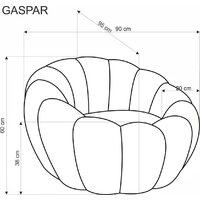 Halmar Gaspar 2 (горчичный) Image #2