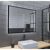 Grossman Зеркало Pragma-норма Black LED 18100802 (с сенсорным выключателем и подогревом) Image #3