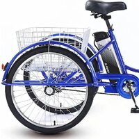 AVM E-Alfa Trike 24 (синий) Image #4