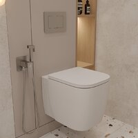 Oliveeka OL-MQ-003 + OL-G1 + OL-E12-BN (никель матовый) Image #4