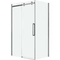 Grossman Classic 100x90x195 120.K33.04.1090.10.00 (хром/прозрачное стекло) Image #1