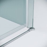 Grossman Classic 100x90x195 120.K33.04.1090.10.00 (хром/прозрачное стекло) Image #5