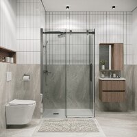 Grossman Classic 100x90x195 120.K33.04.1090.10.00 (хром/прозрачное стекло) Image #7