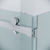 Grossman Classic 100x90x195 120.K33.04.1090.10.00 (хром/прозрачное стекло) Image #3