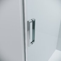 Grossman Classic 100x90x195 120.K33.04.1090.10.00 (хром/прозрачное стекло) Image #2