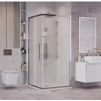 Grossman Cosmo 100x100x195 300.K33.02.1010.10.02 (хром/шиншилла стекло) Image #8