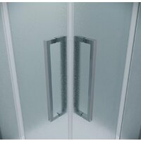 Grossman Cosmo 100x100x195 300.K33.02.1010.10.02 (хром/шиншилла стекло) Image #3