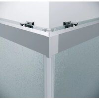 Grossman Cosmo 100x100x195 300.K33.02.1010.10.02 (хром/шиншилла стекло) Image #4