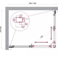 BelBagno LUCE-AH-2-100/80-C-Cr Image #7