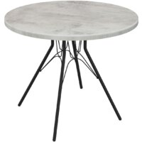 Sheffilton SHT-TU34-P/80 МДФ (черный муар/бетон светлый) Image #1