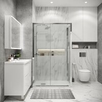 Grossman Cosmo 100х100х195 120.K33.02.1010.10.02 (хром/стекло шиншилла) Image #7