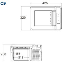 Alpicool C9 (без адаптера 220В) Image #9