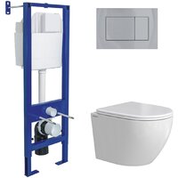 Berges Wasserhaus Okus Rimless 043395 (с сиденьем)