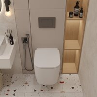 Oliveeka OL-MQ-003 + OL-G1 + OL-E12-BGM (матовый оружейный металл) Image #3