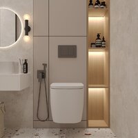 Oliveeka OL-MQ-003 + OL-G1 + OL-E12-BGM (матовый оружейный металл) Image #4