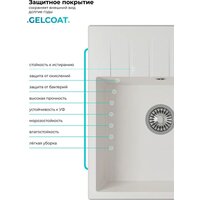 Polygran Deka 600 (белый хлопок) Image #8