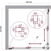 BelBagno LUCE-A-2-90-C-Cr Image #7