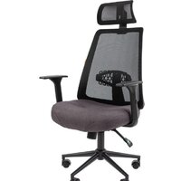 CHAIRMAN 535 (ткань черный/серый) Image #2