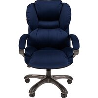 CHAIRMAN Home 434 (ткань, Т-82 синий) Image #3